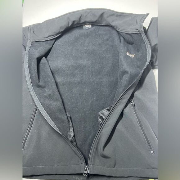 Vintage Big Tramp Windbreaker Black Size M - Picture 8 of 10